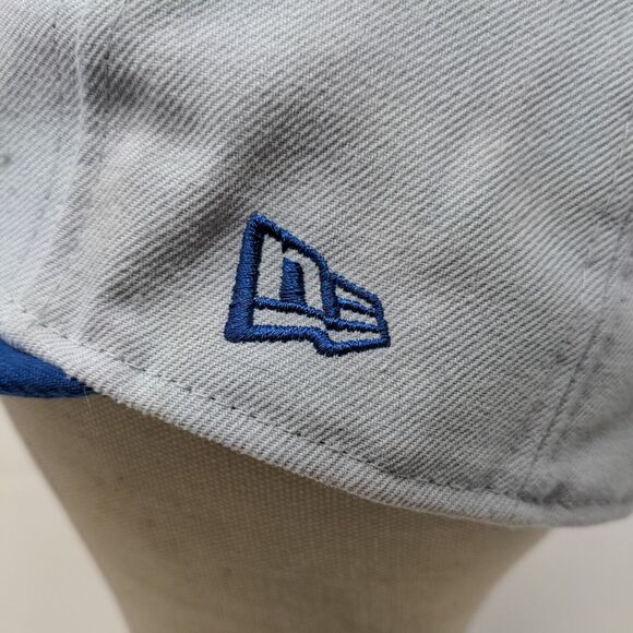 New Era Men's 59Fifty Fitted Hat Gray Size 7 1/2 Indianapolis Colts Embroidered - Picture 7 of 13